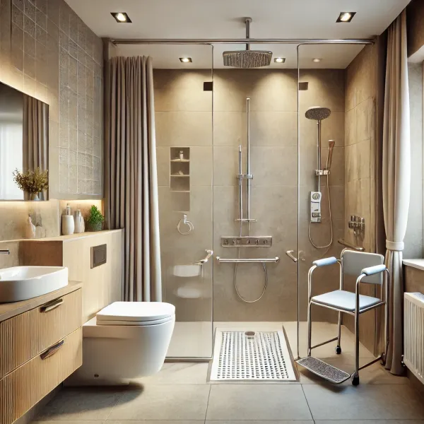 Rénovation de salle de bain PMR Marseille